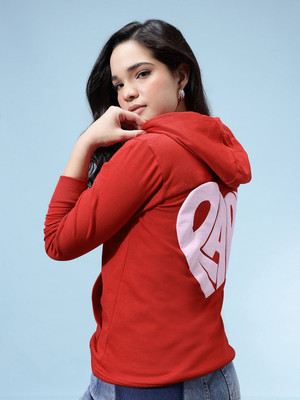 Glitchez Full Sleeve Printed Women Sweatshirt