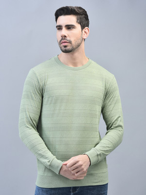 Canoe Full Sleeve Solid Men Sweatshirt