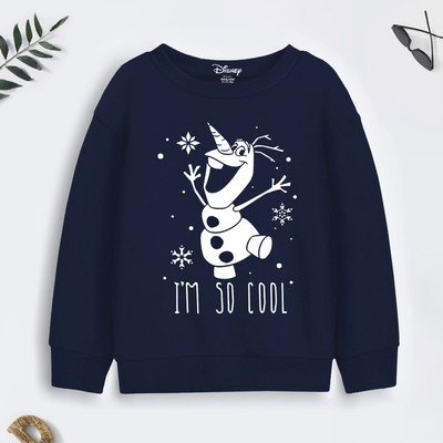 DISNEY BY MISS & CHIEF Full Sleeve Printed Girls Sweatshirt