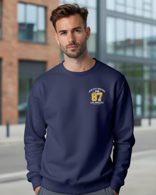 flyind Full Sleeve Printed Men Sweatshirt