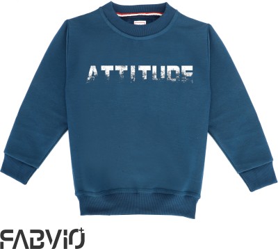 FABVIO PLUS Full Sleeve Graphic Print Boys Sweatshirt