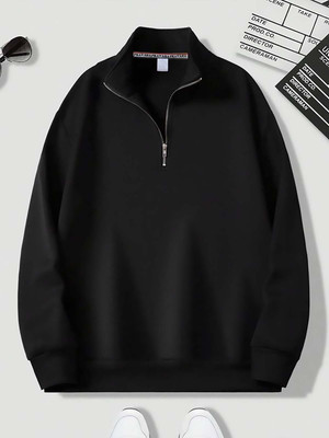 PRAVAHA Full Sleeve Solid Women Sweatshirt