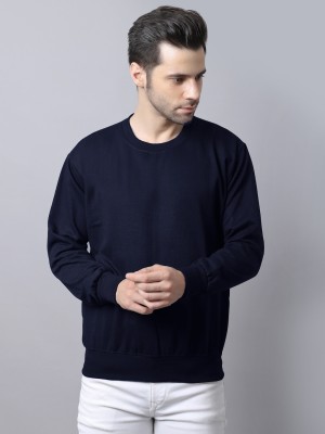 VIMAL JONNEY Full Sleeve Solid Men Sweatshirt