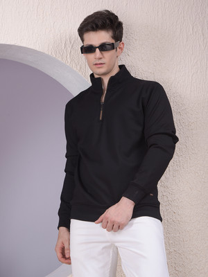 CRIMSOUNE CLUB Full Sleeve Solid Men Sweatshirt