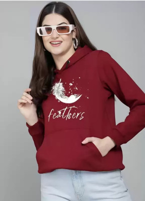 LIULA CORPORATION Full Sleeve Printed Women Reversible Sweatshirt