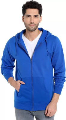 COSLETIC Full Sleeve Solid Men Sweatshirt