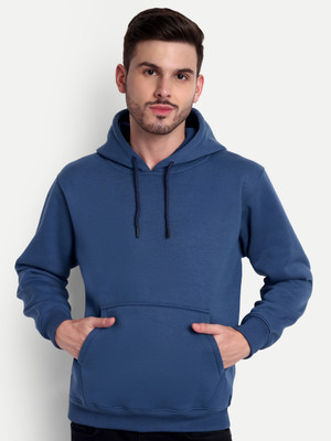 Zeffit Full Sleeve Solid Men Sweatshirt