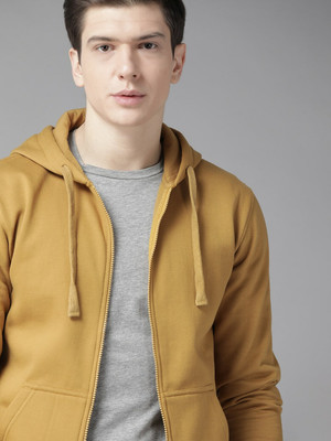 Roadster Full Sleeve Solid Men Sweatshirt