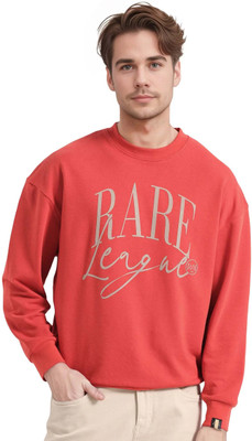 Rare Rabbit Full Sleeve Graphic Print Men Sweatshirt