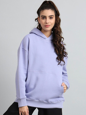 Bokaro Full Sleeve Solid Women Sweatshirt