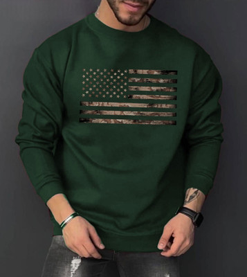 Magneto Full Sleeve Checkered Men Sweatshirt
