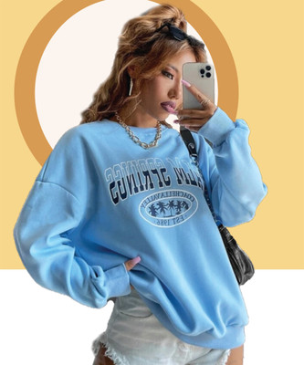 MOD YOUNG Full Sleeve Solid Women Sweatshirt