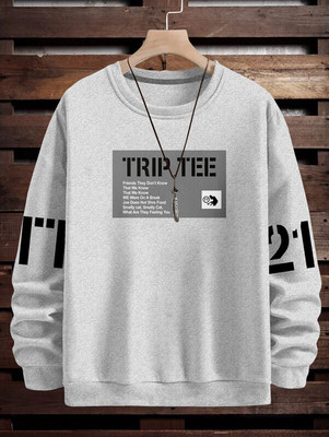 Triptee Full Sleeve Printed Men Sweatshirt