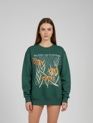 DG Divine GirL Full Sleeve Printed Women Sweatshirt