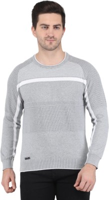 MONTE CARLO Full Sleeve Striped Men Sweatshirt