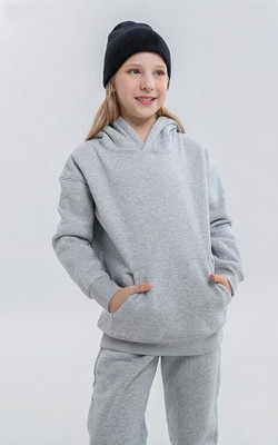 PASSION JUMP Full Sleeve Self Design Girls Sweatshirt