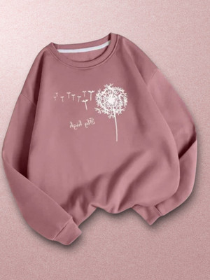 DRAXSTARS Full Sleeve Solid Women Sweatshirt