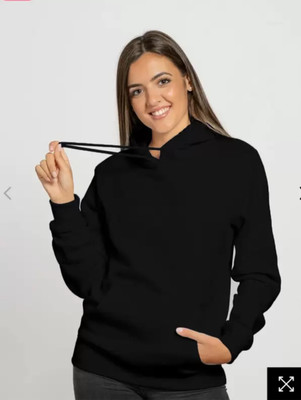 Liula Full Sleeve Solid Women Reversible Sweatshirt