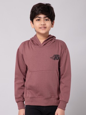 Alan Jones Full Sleeve Solid Boys Sweatshirt