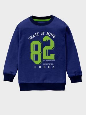 Codez Full Sleeve Graphic Print Boys Sweatshirt