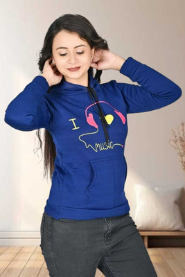 AHHYAN CREATION Full Sleeve Printed Women Sweatshirt