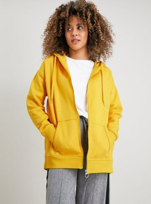 SPOWEARY Full Sleeve Solid Women Sweatshirt