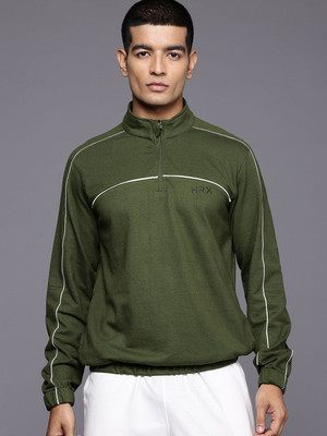 HRX by Hrithik Roshan Full Sleeve Solid Men Sweatshirt
