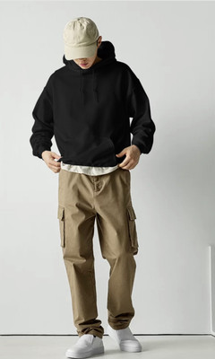 NYRAPARIS Full Sleeve Solid Men Sweatshirt