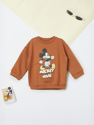 MAX Full Sleeve Printed Baby Boys Sweatshirt