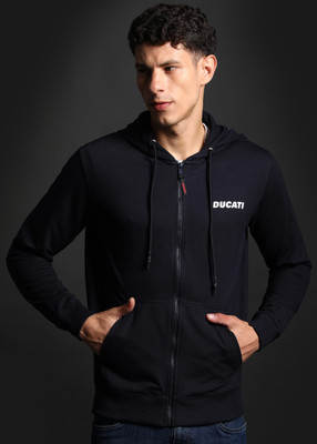 DUCATI Full Sleeve Solid Men Sweatshirt