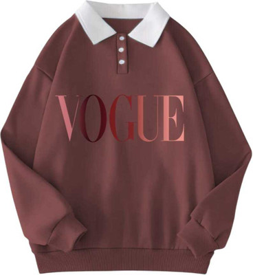 Faisalgarments Full Sleeve Solid Women Sweatshirt