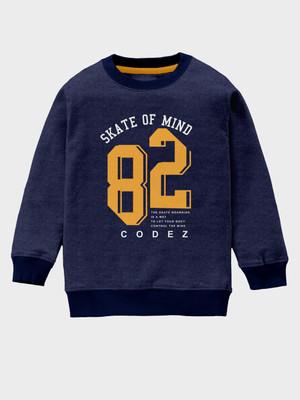 Codez Full Sleeve Graphic Print Boys Sweatshirt