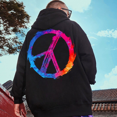 Povaxpo Full Sleeve Graphic Print Men Sweatshirt