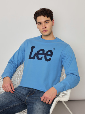 LEE Full Sleeve Printed Men Sweatshirt