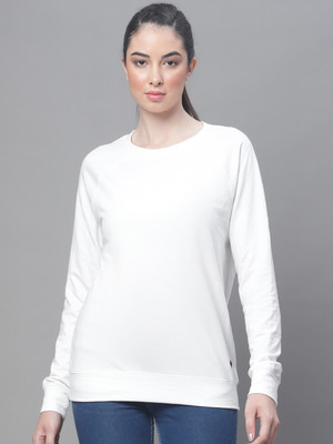 Rute Full Sleeve Solid Women Sweatshirt