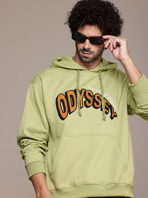 Roadster Full Sleeve Embroidered Men Sweatshirt