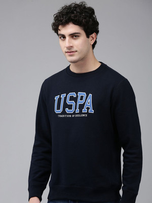 U.S. POLO ASSN. Full Sleeve Printed Men Sweatshirt