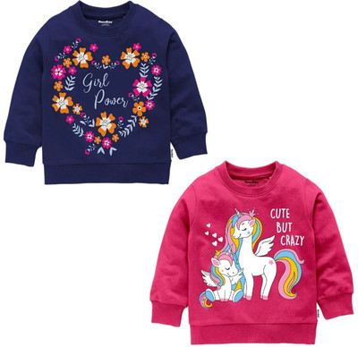 NammaBaby Full Sleeve Printed Girls Sweatshirt