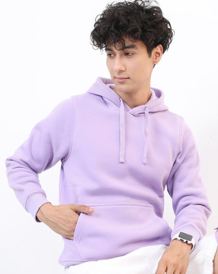Timyka Full Sleeve Solid Men Sweatshirt
