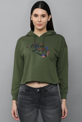 Allen Solly Full Sleeve Graphic Print Women Sweatshirt