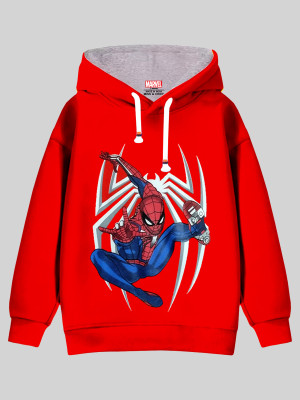 MARVEL BY MISS & CHIEF Full Sleeve Printed Boys Sweatshirt