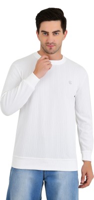 LDHSATI Full Sleeve Solid Men Sweatshirt