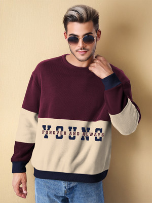 TRIPR Full Sleeve Printed Men Sweatshirt