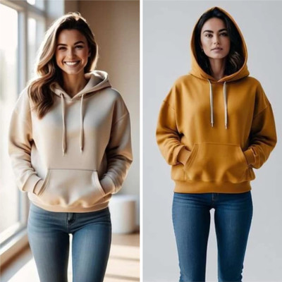 Pwexz Full Sleeve Solid Women Sweatshirt