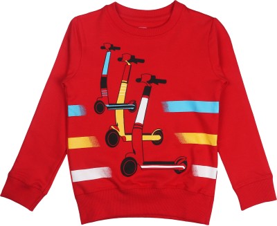 Arshia Fashions Full Sleeve Graphic Print Boys Sweatshirt
