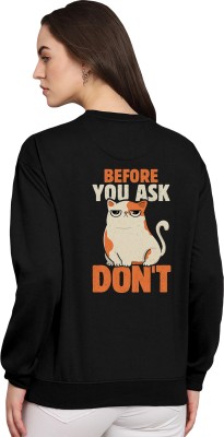 AV Fashion Full Sleeve Printed Women Sweatshirt