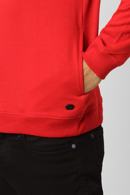 PETER ENGLAND Full Sleeve Solid Men Sweatshirt