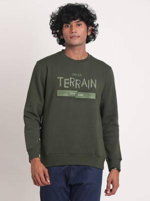 INDIAN TERRAIN Full Sleeve Graphic Print Men Sweatshirt