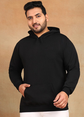 METRONAUT Hooded Sweatshirt Full Sleeve Solid Men Sweatshirt