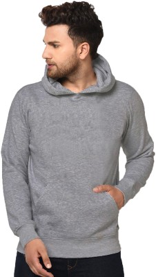 Leotude Full Sleeve Solid Men Sweatshirt